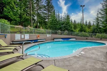 Outdoor Patio Photo of 409 4910 Spearhead Place, Whistler, BC