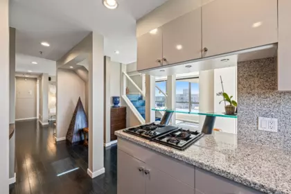 Kitchen Island Photo of 1100 5890 Balsam Street, Vancouver, BC