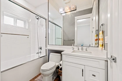 Powder Room Photo of 3906 Lockhart Road, Richmond, BC