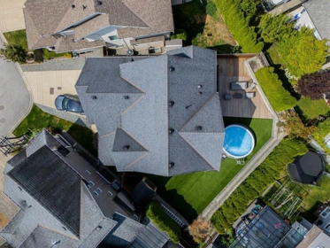 Aerial View of 7078 179 Street, Surrey, BC