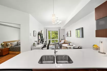 Kitchen Island Photo of 203 13321 102a Avenue, Surrey, BC