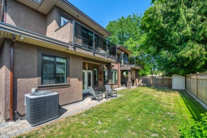 Aerial View of 10880 Maddocks Road, Richmond, BC
