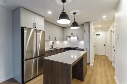 Kitchen Island Photo of 513 27218 Aldergrove Town Centre Drive, Langley, BC