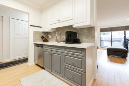 Kitchen Island Photo of 410 1200 Pacific Street, Coquitlam, BC