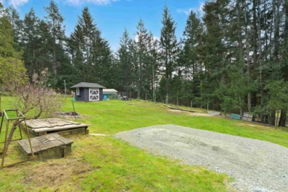 Aerial View of 412 Wood Dale Drive, Mayne Island, BC