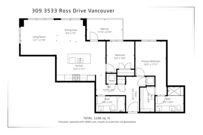 Front Yard Photo of 309 3533 Ross Drive, Vancouver, BC