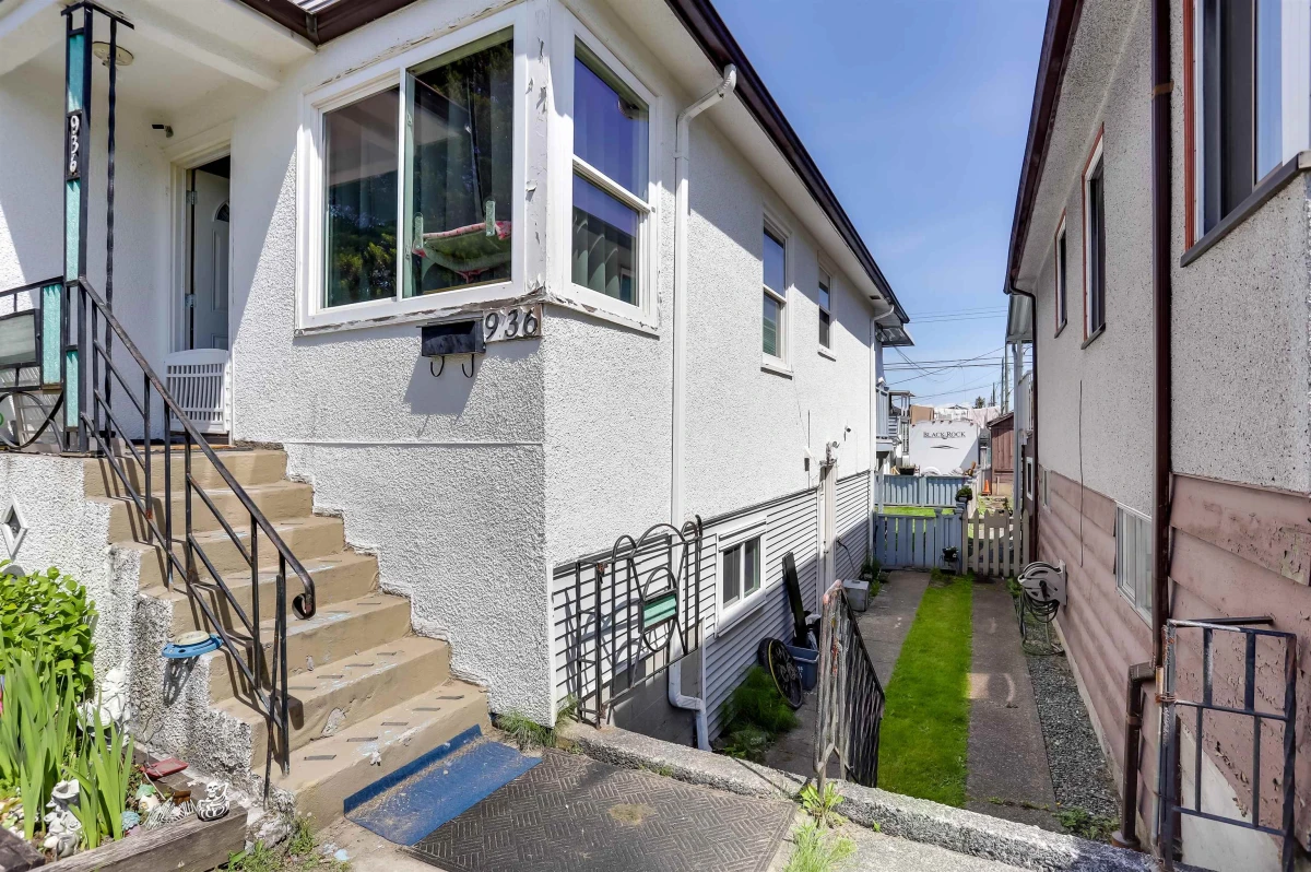Exterior Rear Photo of 936 Nanaimo Street, Vancouver, BC