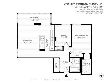 Laundry Room Photo of 212 1425 Esquimalt Avenue, West Vancouver, BC