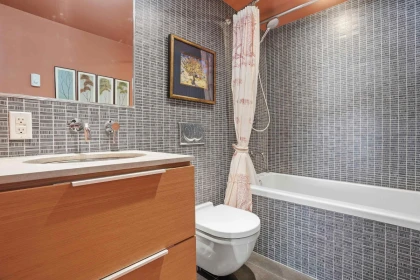 Guest Bathroom Photo of 701 1762 Davie Street, Vancouver, BC