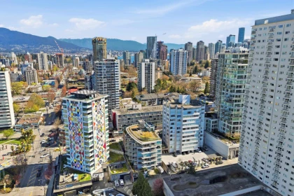 Outdoor Deck Photo of 701 1762 Davie Street, Vancouver, BC