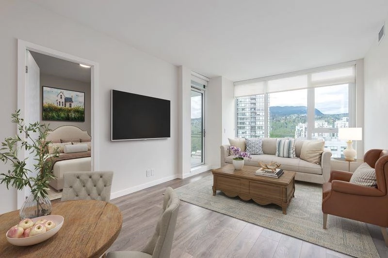 Dining Area Photo of 1601 308 Morrissey Road, Port Moody, BC