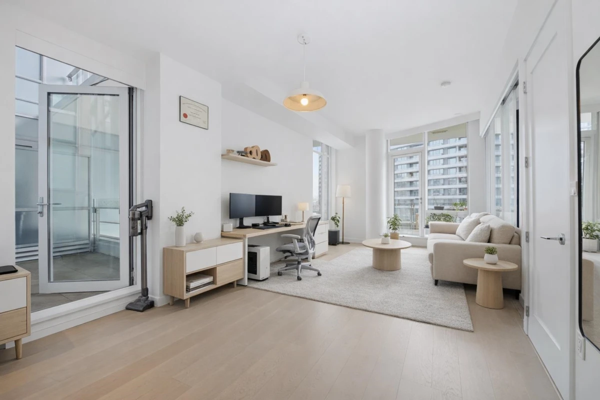 Dining Area Photo of 306 1633 Ontario Street, Vancouver, BC