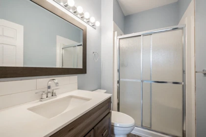 Basement Recreation Room Photo of 402 12464 191b Street, Pitt Meadows, BC
