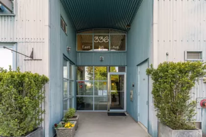 Outdoor Deck Photo of 308 336 E 1st Avenue, Vancouver, BC
