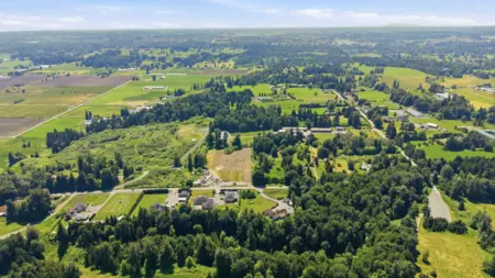 Aerial View of 30935 Harris Road, Abbotsford, BC