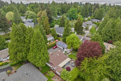 Aerial View of 2566 126th Street, Surrey, BC