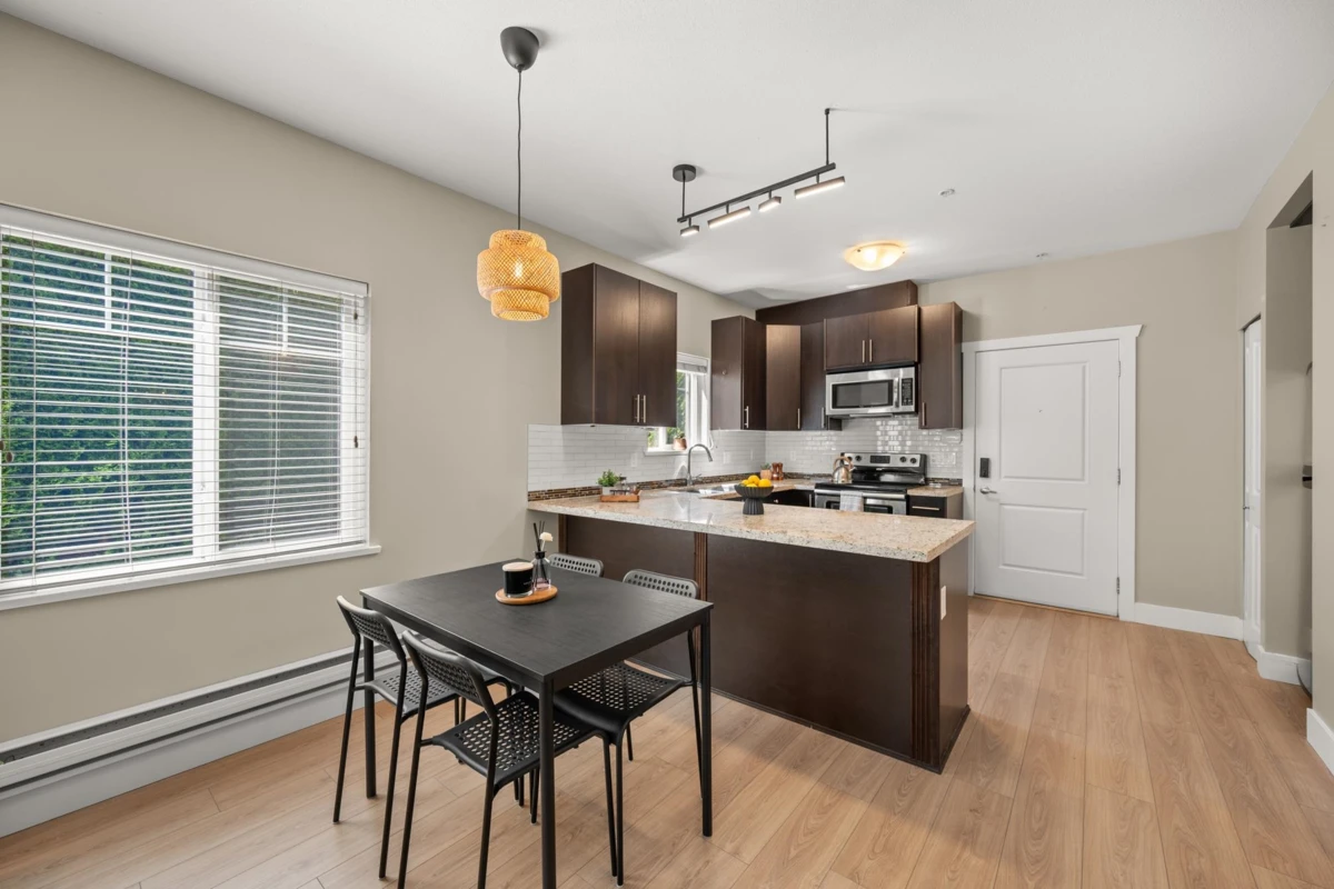Dining Area Photo of 111 368 Ellesmere Avenue, Burnaby, BC