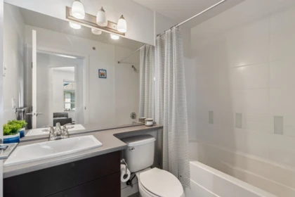 Powder Room Photo of 408 2088 Beta Avenue, Burnaby, BC