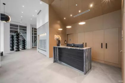 Laundry Room Photo of 401 755 Harbourside Drive, North Vancouver, BC