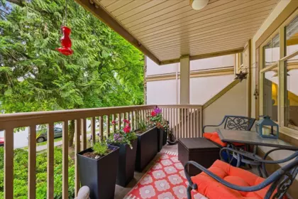 Outdoor Patio Photo of 411 2059 Chesterfield Avenue, North Vancouver, BC
