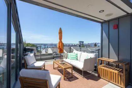 Outdoor Patio Photo of 125 649 E 3rd Street, North Vancouver, BC