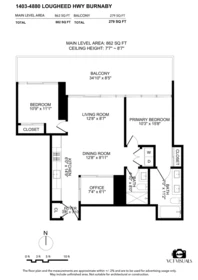 Mudroom Photo of 1403 4880 Lougheed Highway, Burnaby, BC