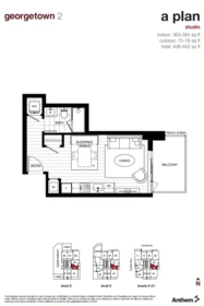 Kitchen Island Photo of 606 13738 Central Avenue, Surrey, BC