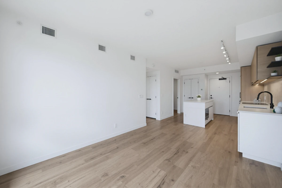Living Room Photo of 1106 13428 105 Avenue, Surrey, BC