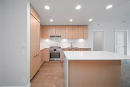 Powder Room Photo of 423 3563 Ross Drive, Vancouver, BC