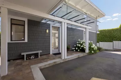 Aerial View of 2621 Bellevue Avenue, West Vancouver, BC