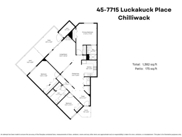 45 7715 Luckakuck Place, Chilliwack, BC, Chilliwack — Townhouse for sale