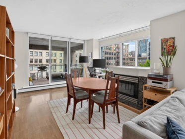 Breakfast Nook Photo of 602 183 Keefer Place, Vancouver, BC