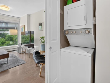 Laundry Room Photo of 602 183 Keefer Place, Vancouver, BC