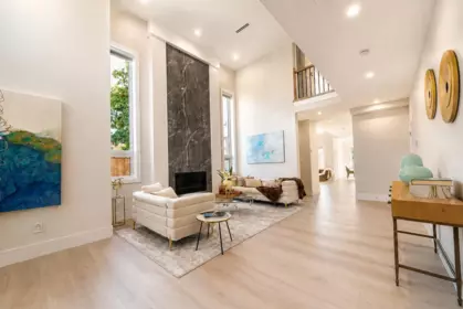 Living Room Photo of 11911 Dunavon Place, Richmond, BC