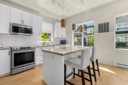 Kitchen Island Photo of 766 Orwell Street, North Vancouver, BC