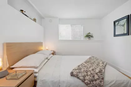 Aerial View of 8647 10th Avenue, Burnaby, BC