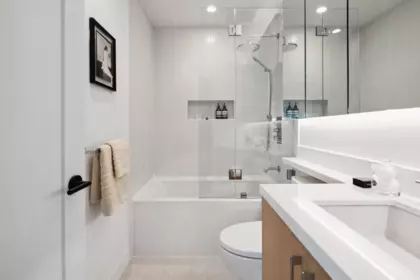 Powder Room Photo of 8647 10th Avenue, Burnaby, BC
