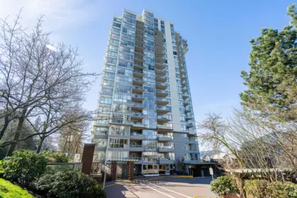 Exterior Rear Photo of 1806 235 Guildford Way, Port Moody, BC