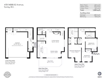 Playground / Recreational Area Near 39 14888 62 Avenue, Surrey, BC