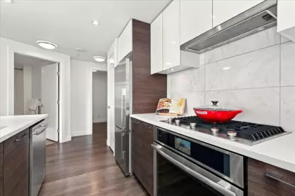 Dining Area Photo of 706 3557 Sawmill Crescent, Vancouver, BC