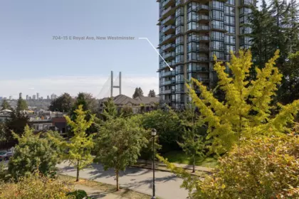Swimming Pool Photo of 704 15 E Royal Avenue, New Westminster, BC