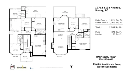 Exterior Rear Photo of 12712 113a Avenue, Surrey, BC