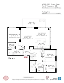 Office / Den Photo of PH1102 2325 Emery Court, North Vancouver, BC
