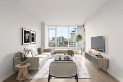 Living Room Photo of 1109 3331 Brown Road, Richmond, BC