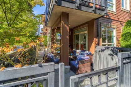 Outdoor Patio Photo of 105 1153 Kensal Place, Coquitlam, BC