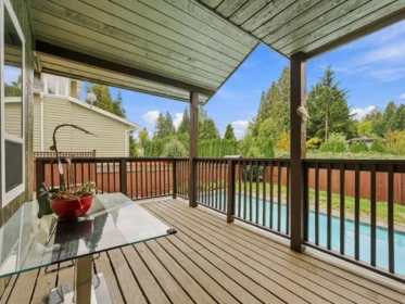 Backyard Photo of 2045 Kirkstone Road, North Vancouver, BC