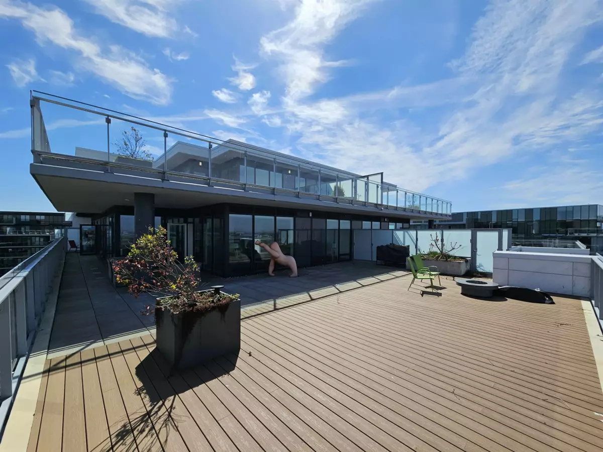 Exterior Rear Photo of 1202 6811 Pearson Way, Richmond, BC