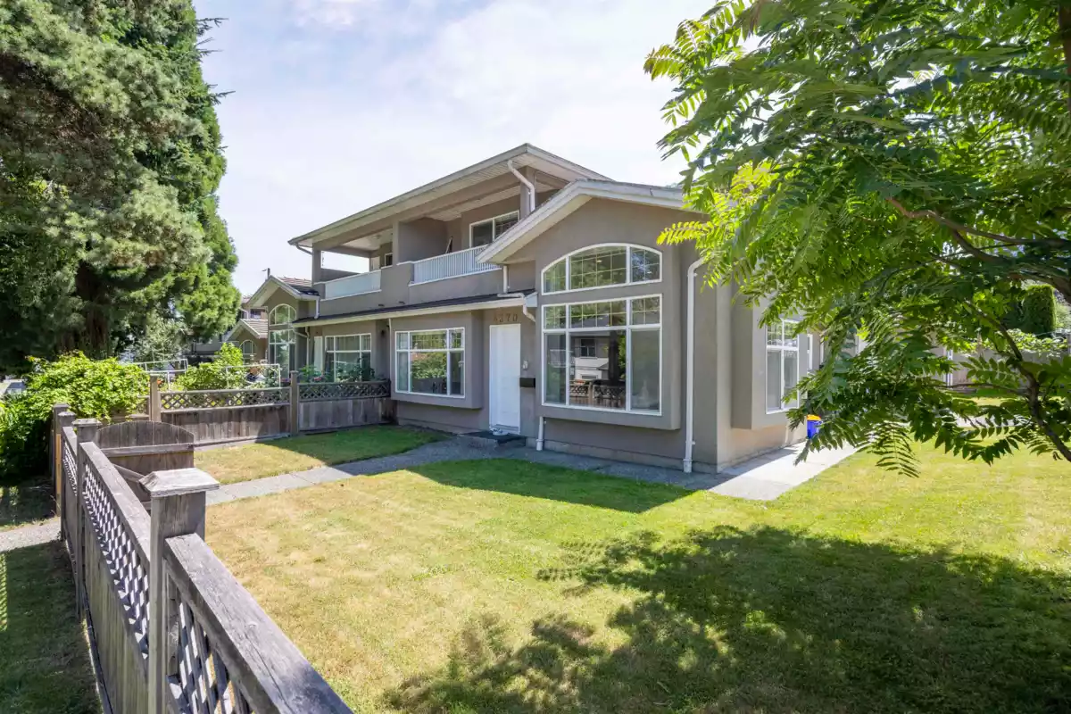 Exterior Front Photo of 4370 Sardis Street, Burnaby, BC