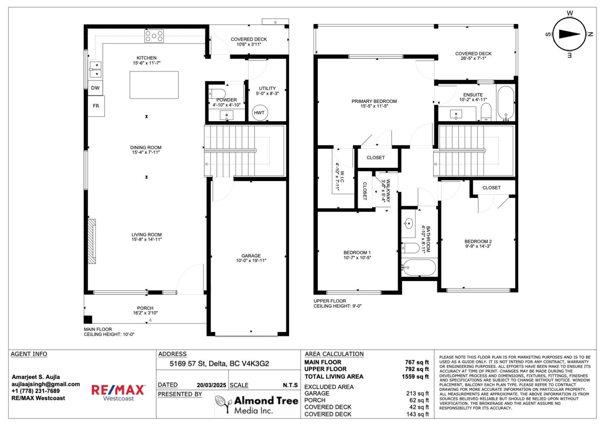 Bedroom 2 Photo of 5169 57 Street, Ladner, BC
