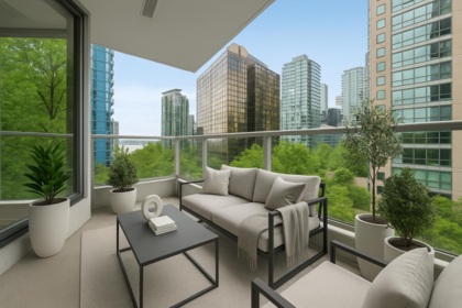 701 1420 W Georgia Street, Vancouver, BC, Vancouver — Apartment/Condo for sale
